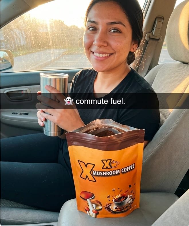 X Mushroom Coffee customer photo 2
