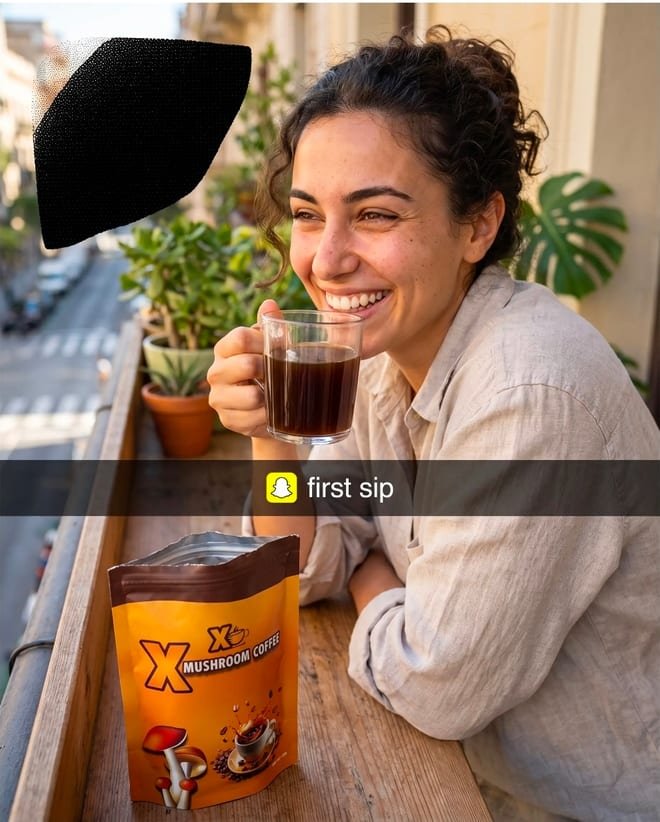 X Mushroom Coffee customer photo 9